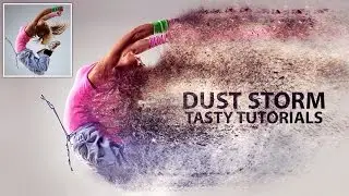 Amazing Dust Storm Photo Effect Photoshop Tutorial