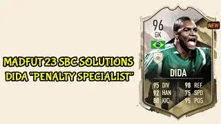 EASY!! Madfut 23 Sbc Dida Penalty Specialist Sbc Solutions