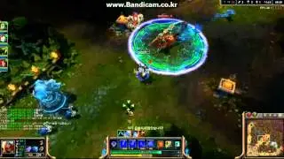 korea challenger Apdo Zed play 2:1 압도 제드2:1