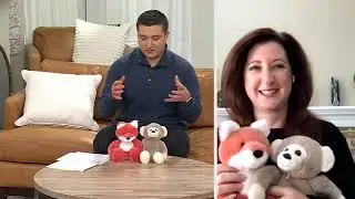 Charlie Bears Choice of Cheeky Monkey or Folly Fox Plush Animal on QVC