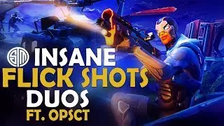 TSM DAEQUAN FLICK SHOTS ARE INSANE | DUO FT. OPSCT - (Fortnite Battle Royale)
