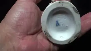 Фигура Садовник 19 век полихромная живопись пойдет в мою коллекцию НЕ ПРОДАЮ