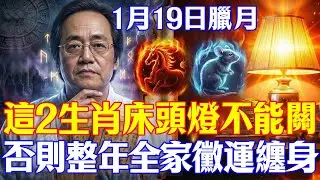 倪海廈生前警告：1月19日臘月，家中若有這二個生肖，床頭這盞燈千萬別關！#倪海廈 #中醫養生 #經方 #1月19日 #心梗預防 #陽氣 #回陽水