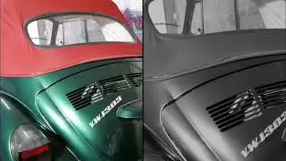 Wrapping Volkswagen Beetle Karmann