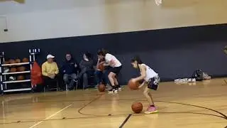 Kyra Lowe 10 yo training with Terry Leek Elite Skills Training Clinic