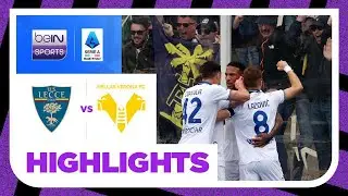 Lecce v Verona | Serie A 23/24 Match Highlights