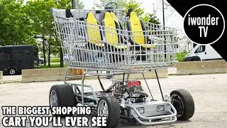 The World's Coolest Giant Hot Rod Shopping Cart Drives Around Chicago