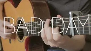 Daniel Powter - Bad Day - Fingerstyle Guitar Cover by James Bartholomew