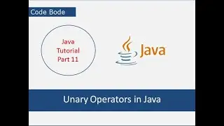 Unary Operators in Java | Postfix & Prefix Operators | Coding For Beginners | Code Bode