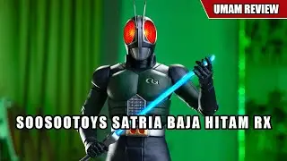 REVIEW SOOSOOTOYS BLACK RX : MAINAN SATRIA BAJA HITAM PALING MIRIP