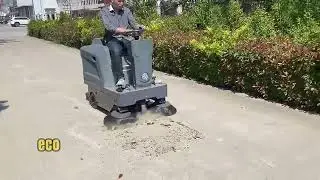 Modern Ride-On Street Sweeper | Industrial Floor Cleaning Machine (Model YZS4)