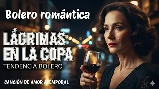 Lágrimas en la Copa, Bolero Romántico Español, Letra Completa, Tendencia Bolero