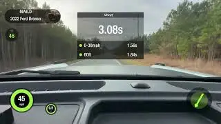 Ford Bronco Sasquatch 2.7L - 0-60 in 4.8 Seconds with E30 (Mods in description)