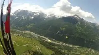 Paragliding in Orci&egrave;res-Merlette, France
