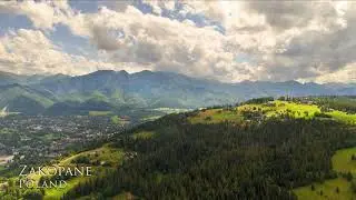 🏔️ Tatra Mountains near Zakopane 🌤️ | Drone view 🚁 #DroneVideo #Nature #Poland