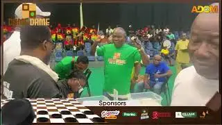 🎯 Round 2 of Adom TV Dame Dame balloting underway — live from the Bukom Boxing Arena!