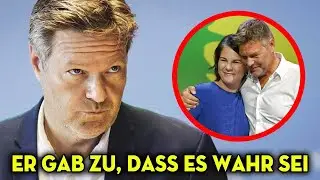 Mit 56 Jahren gab Robert Habeck ENDLICH die Wahrheit &uuml;ber seine Beziehung zu Annalena Baerbock zu.