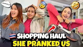 SHE ACTED SO MEAN TO ME 😭 EVEN TOLD ME TO STOP VLOGGING 😮#alizehjamali 