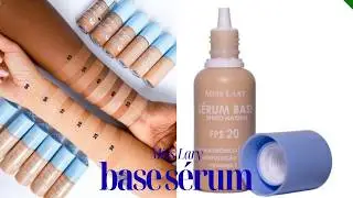 TESTEI a BASE SERUM da MISS LARY | Danielle Costa 