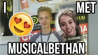 I MET MUSICALBETHAN!!! | DAILY VLOG | Sam Tucker