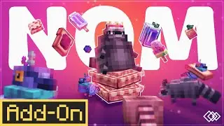 NOMCRAFT ADDON: 100+ NEW Foods Added to Minecraft Bedrock Survival
