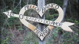 O Banco Do Amor, Mea&ntilde;o, Pontevedra. 4K. Romantic video.