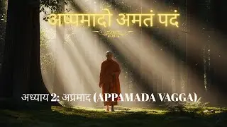 सजगता vs लापरवाही| Appamada Vagga | Dhammapada Chapter 2 Explained in Hindi#buddhistwisdom #Appamada