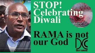 Prof. Kancha #Ilaiah demands to stop celebrating diwali #Ramaisnotourgod #hindufestival