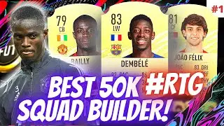*BEST* 50K TEAM FIFA 21 (Get More Wins Easily)! | OUR *NEW* RTG! Rags2Riches #1