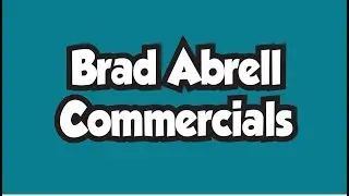 Brad Abrell commercial - 2018