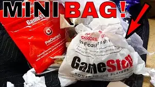 Мини-сумка Gamestop!!! Что внутри вас удивит! — Погрузитесь в мусорку Gamestop