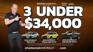 November to Remember Sales Event at Charlie Clark Chevrolet GMC