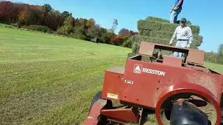 3rd cutting hay at Pleasant View Farm Dudley Ma