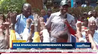 Gachagua DUMBFOLDED as Massive Crowds Throng RUTO meeting in Karatina,Mathira singing praises to gvt