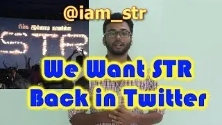 STR Fans request - STR to be back in Twitter
