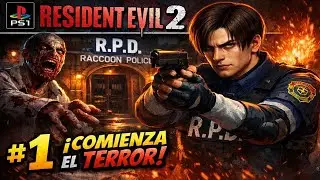 RESIDENT EVIL 2 (PS1) | CAP&Iacute;TULO 1 &ndash; Raccoon City en Caos | Leon