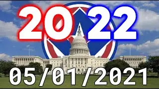 The 2022 Senate Elections as of May 1st, 2021