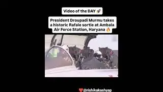 President Sortie in Rafal from Ambala Airbase Today...🫡