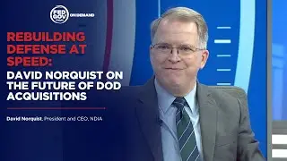 Rebuilding Defense at Speed: David Norquist on the Future of DoD Acquisitions