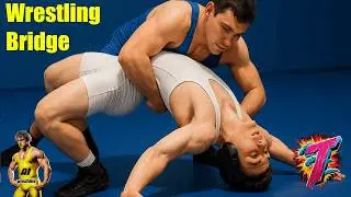 Wrestler Perfects the Wrestling Bridge | Strength, Balance & Flow #aiwrestler #aiart #aiwrestling
