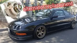 96 acura integra alternator replacement