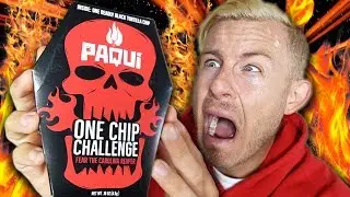 I ATE THE HOTTEST CHIP IN THE WORLD! (EXTREME SPICE CHALLENGE)