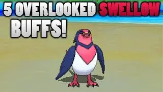 5 Overlooked Swellow Buffs In Pokemon Ultra Sun and Moon