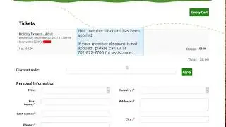 Springs Preserve How-To: Online Member Discounts