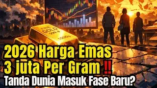 Цена на золото достигнет 3 миллионов за грамм в 2026 году‼️Начинает ли глобальная экономика менят...