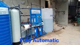 Demo of 1000 lph Industrial RO Plant for ICE Factory