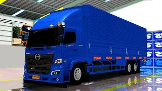 RILIS⁉️MOD BUSSID TERBARU TRUCK HINO 500 TRONTON WING BOX // BUS SIMULATOR INDONESIA