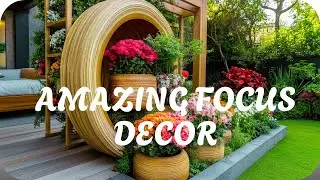 DIY Garden Decor from Recycled Items: Eco-Friendly Rustic Sustainable Budget Outdoor Art/Focal Decor