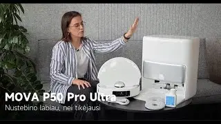 Robotas dulkių siurblys, kuris mane nustebino