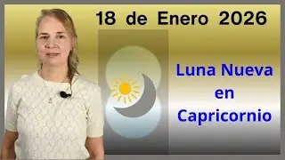 18 de enero 2026 : LUNA NUEVA en CAPRICORNIO. Significado para todos los signos